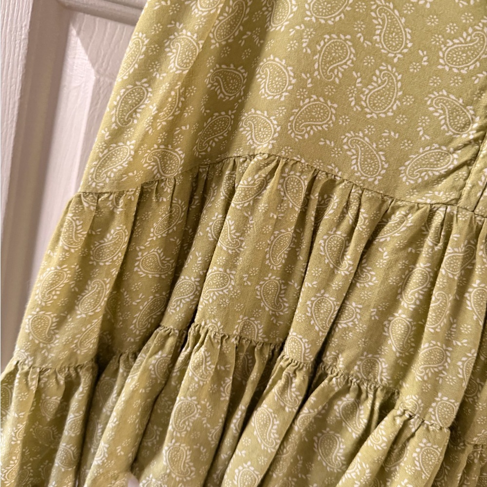 Patrons of Peace Olive Camisole Top - Picture 3 of 3